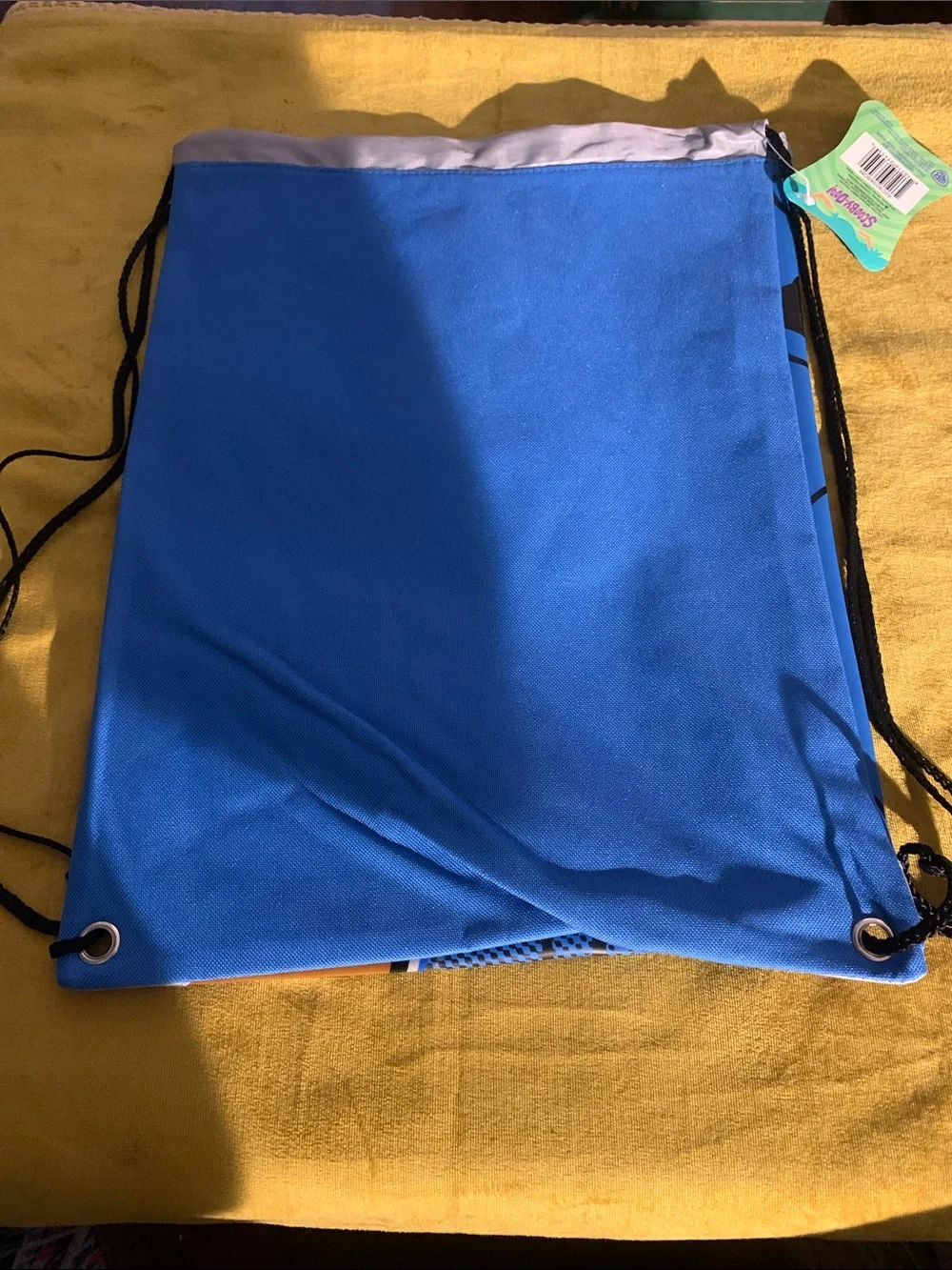 Scooby-Doo Kids Blue Drawstring Bag